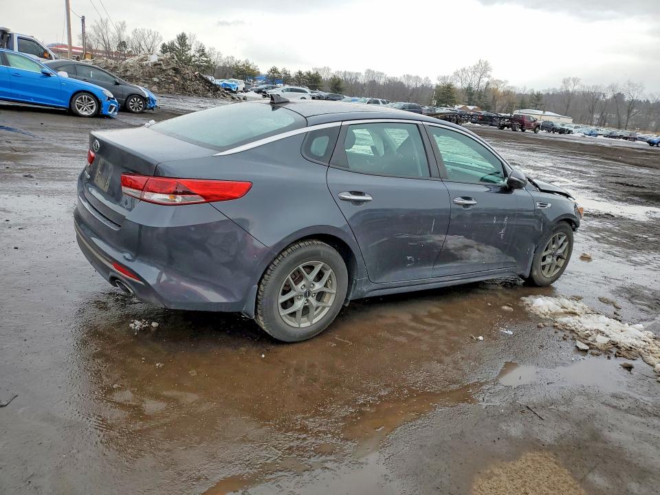 2017 Kia Optima VIN KNAGT4L37H5133305 COPART salvage auction — FRONT END, Salvage Title, sold $475 on 2026-07-24 (photo 3)