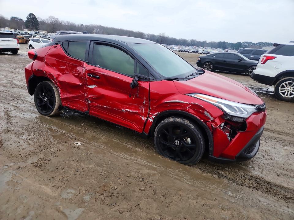 2022 Toyota C-hr VIN JTNKHMBX7N1135637 COPART salvage auction — SIDE, Ar - Cert Of Title-Salvage, sold $80 on 2026-07-27 (photo 4)