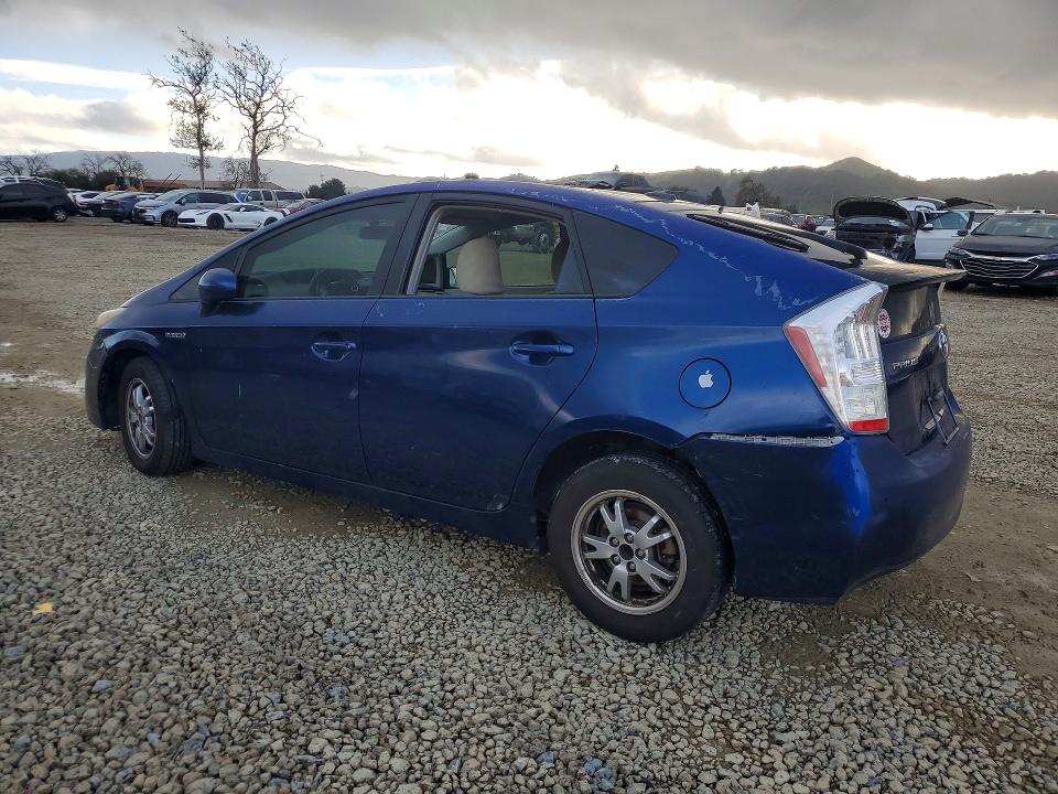 2010 Toyota Prius VIN JTDKN3DU7A1242255 COPART salvage auction — VANDALISM, CA - SALVAGE CERTIFICATE, sold $525 on 2026-07-14 (photo 2)