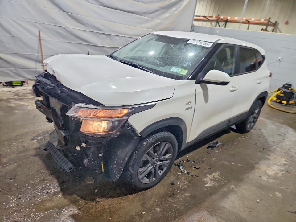 2021 Kia Seltos VIN KNDEPCAA5M7202288 COPART salvage auction — FRONT END, Nh - Cert Of Title-Salvage, sold $1,600 on 2026-07-28 (photo 1)