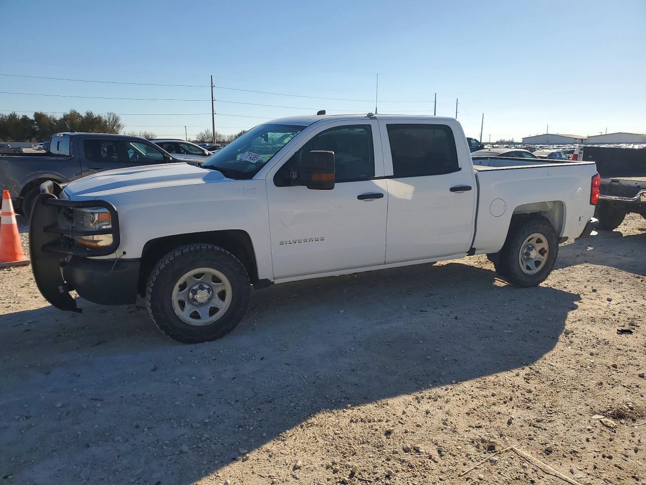 2018 Chevrolet Silverado VIN 3GCUKNEC0JG236771 COPART salvage auction — Rear End, Tx - Us Government Cert To Obtain T, sold $3,300 on 2026-07-09 (photo 1)