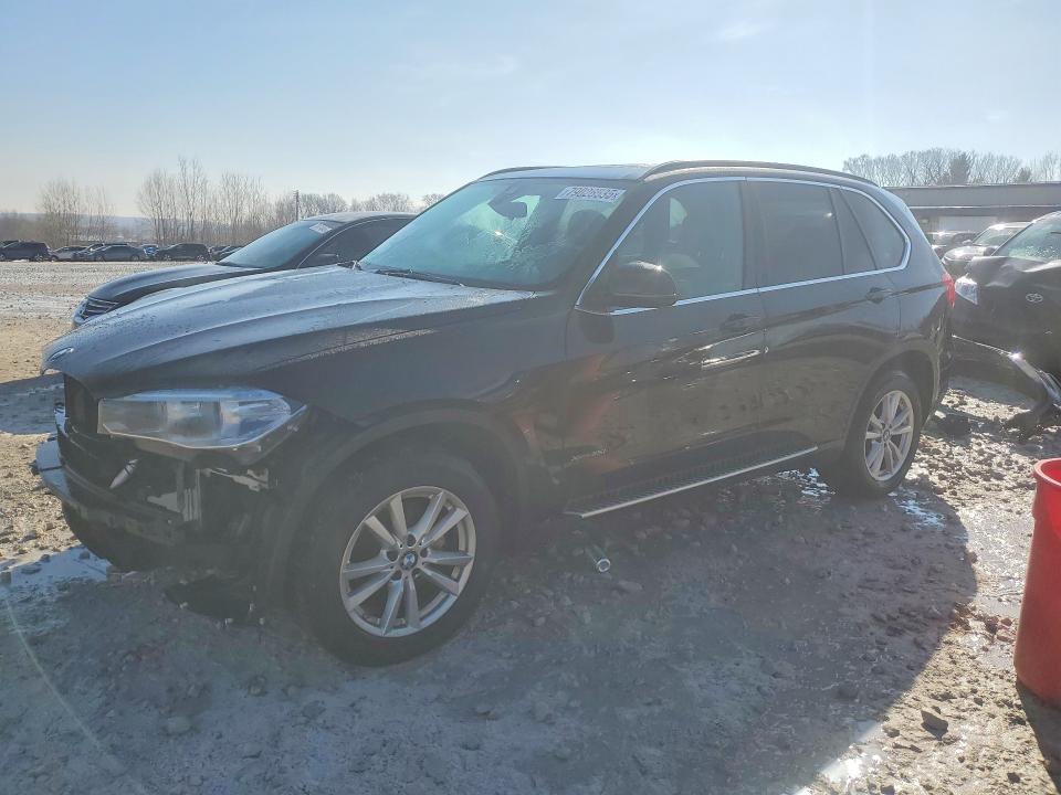 2015 BMW X5 VIN 5UXKR0C54F0K66814 COPART salvage auction — FRONT END, Mi - Certificate Of Title, sold $3,600 on 2026-07-02 (photo 1)