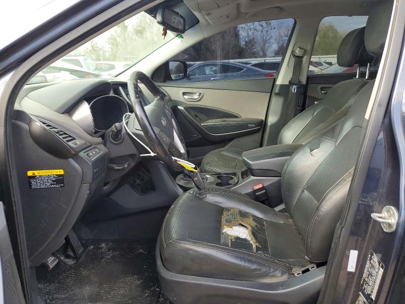 2013 Hyundai Santa fe VIN 5XYZU3LB0DG030657 COPART salvage auction — FRONT END, Al - Cert Of Title-Salvage Title, sold $450 on 2026-07-21 (photo 7)