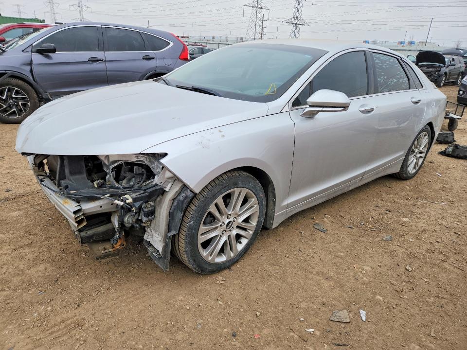 2014 Lincoln Mkz VIN 3LN6L2LU2ER815461 COPART salvage auction — FRONT END, Il - Salvage Certificate, sold $500 on 2026-07-09 (photo 1)