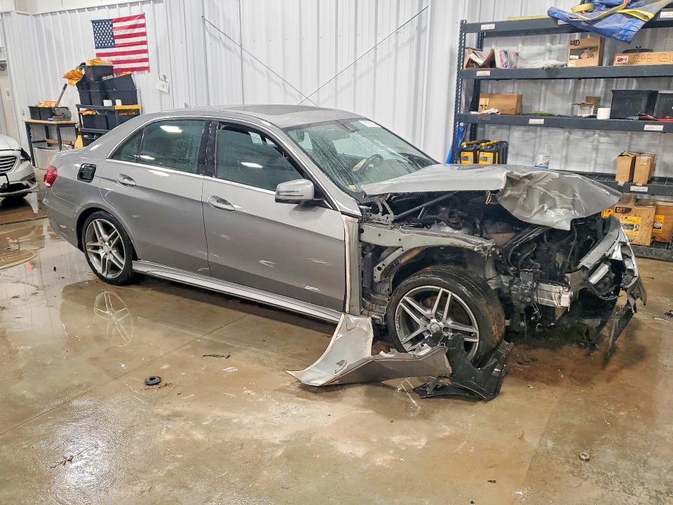 2015 Mercedes-benz E-class VIN WDDHF8JB0FB144313 COPART salvage auction — FRONT END, MI - CERTIFICATE OF TITLE, sold $750 on 2026-08-20 (photo 4)
