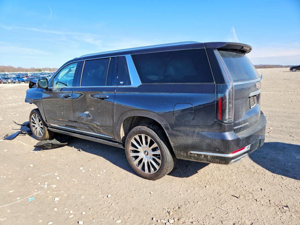 2026 Cadillac Escalade VIN 1GYS9MKL7TR225474 COPART salvage auction — Front End, MI - CERT OF TITLE-SALVAGE VEHICLE, sold $40,000 on 2026-04-09 (photo 2)
