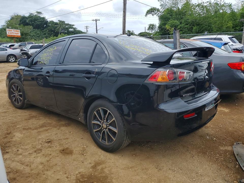 2017 Mitsubishi Lancer VIN JA32U2FU8HU007381 COPART salvage auction — FRONT END, Hi - Certificate Of Salvage, sold $300 on 2026-07-27 (photo 2)