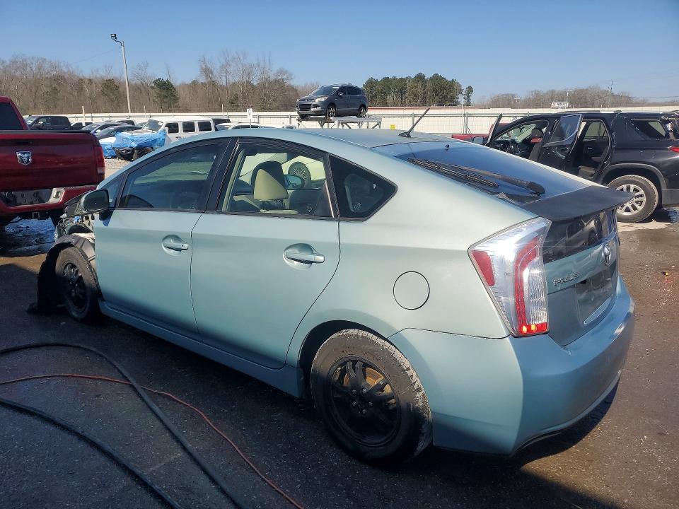 2014 Toyota Prius VIN JTDKN3DU6E1780645 COPART salvage auction — FRONT END, AL - CERT OF TITLE-SALVAGE TITLE, sold $70 on 2026-07-23 (photo 2)