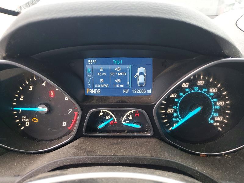 2014 Ford Escape VIN 1FMCU0GX7EUB77032 COPART salvage auction — FRONT END, In - Certificate Of Title, sold $525 on 2026-08-24 (photo 9)