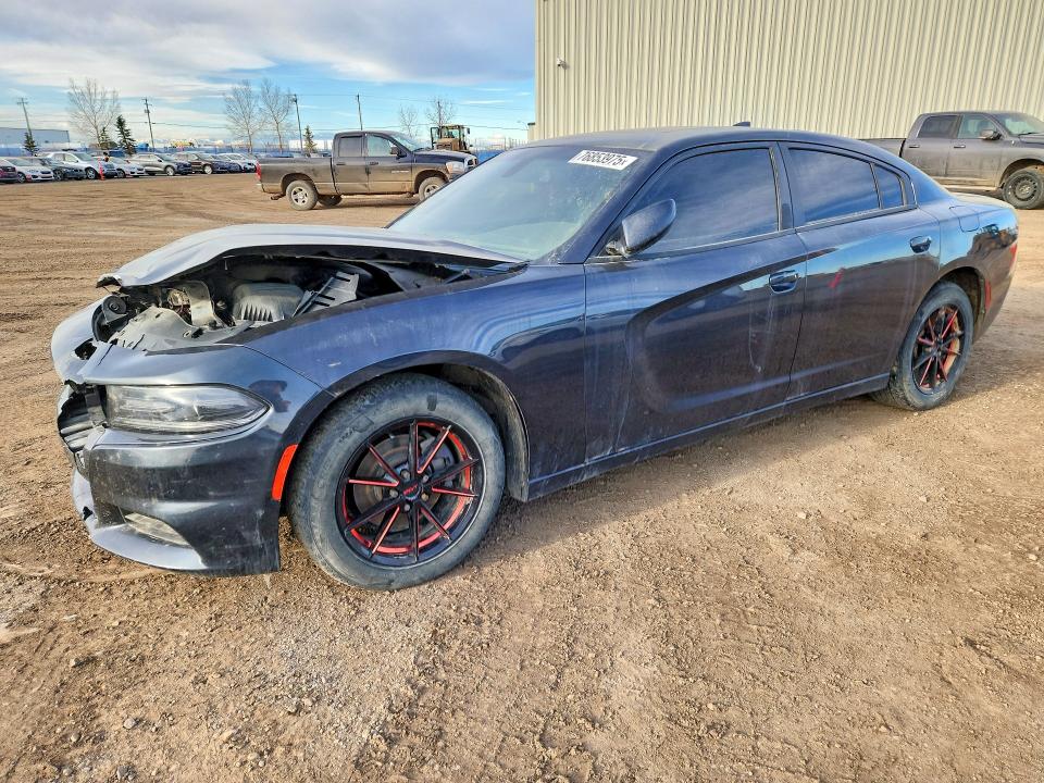 2018 Dodge Charger VIN 2C3CDXHG9JH242864 COPART salvage auction — FRONT END, Ab - Bos - Salvage, sold $3,900 on 2026-07-28 (photo 1)