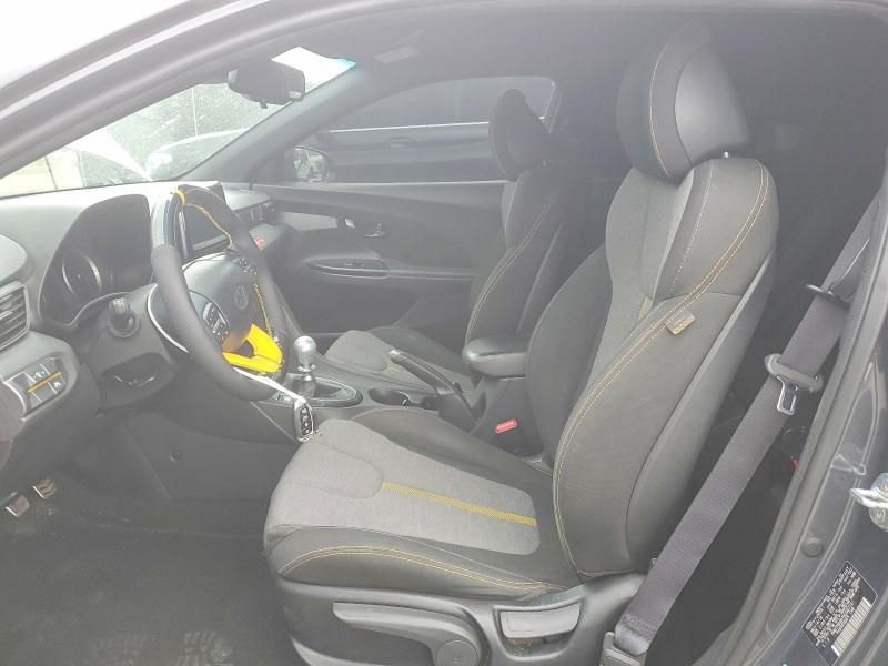 2019 Hyundai Veloster VIN KMHTH6AB7KU007141 COPART salvage auction — REAR END, Salvage Title, sold $1,500 on 2026-07-15 (photo 7)