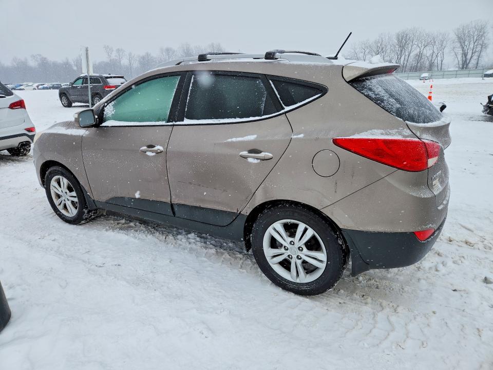 2013 Hyundai Tucson VIN KM8JU3AC5DU721931 COPART salvage auction — REAR END, Oh - Cert Of Title-Salvage, sold $2,250 on 2026-07-07 (photo 2)