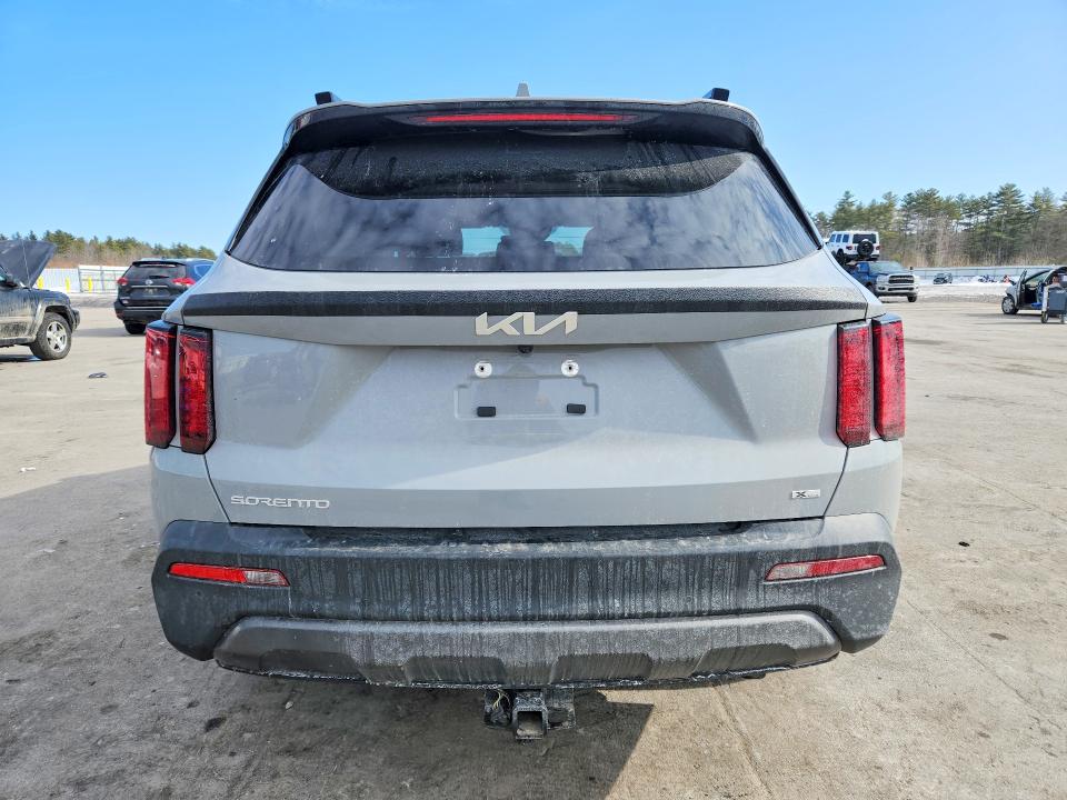 2023 Kia Sorento VIN 5XYRLDLC9PG164203 COPART salvage auction — FRONT END, Me - Cert Of Title-Salvage Collisio, sold $4,750 on 2026-07-22 (photo 6)