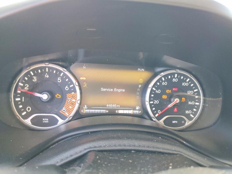 2022 Jeep Renegade VIN ZACNJDB14NPN80724 COPART salvage auction — FRONT END, Tx - Certificate Of Title, sold $3,250 on 2026-08-17 (photo 9)