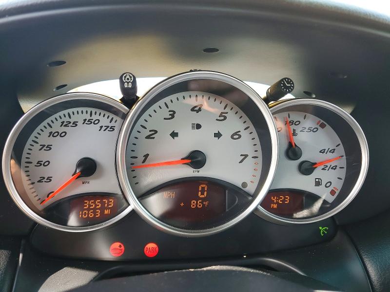 2000 Porsche Boxster VIN WP0CB2984YU661594 COPART salvage auction — SIDE, Hi - Certificate Of Salvage, sold $4,250 on 2026-08-17 (photo 9)
