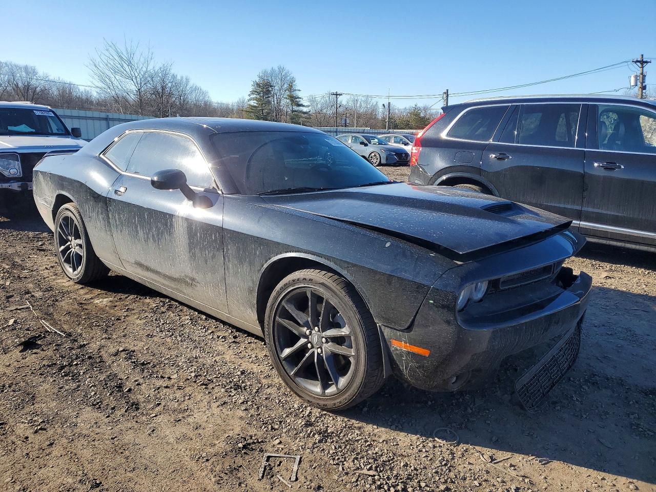 2023 Dodge Challenger VIN 2C3CDZKG4PH638407 COPART salvage auction — Front End, NY - MV907A-PARTS ONLY, sold $7,800 on 2026-07-02 (photo 4)