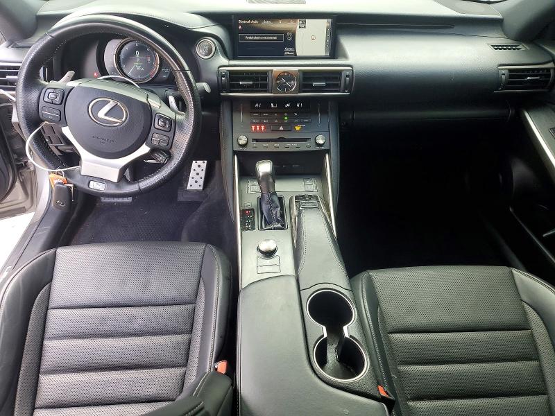 2019 Lexus Is VIN JTHCZ1D25K5016252 COPART salvage auction — REAR END, Salvage Title, sold $13,400 on 2026-09-03 (photo 8)