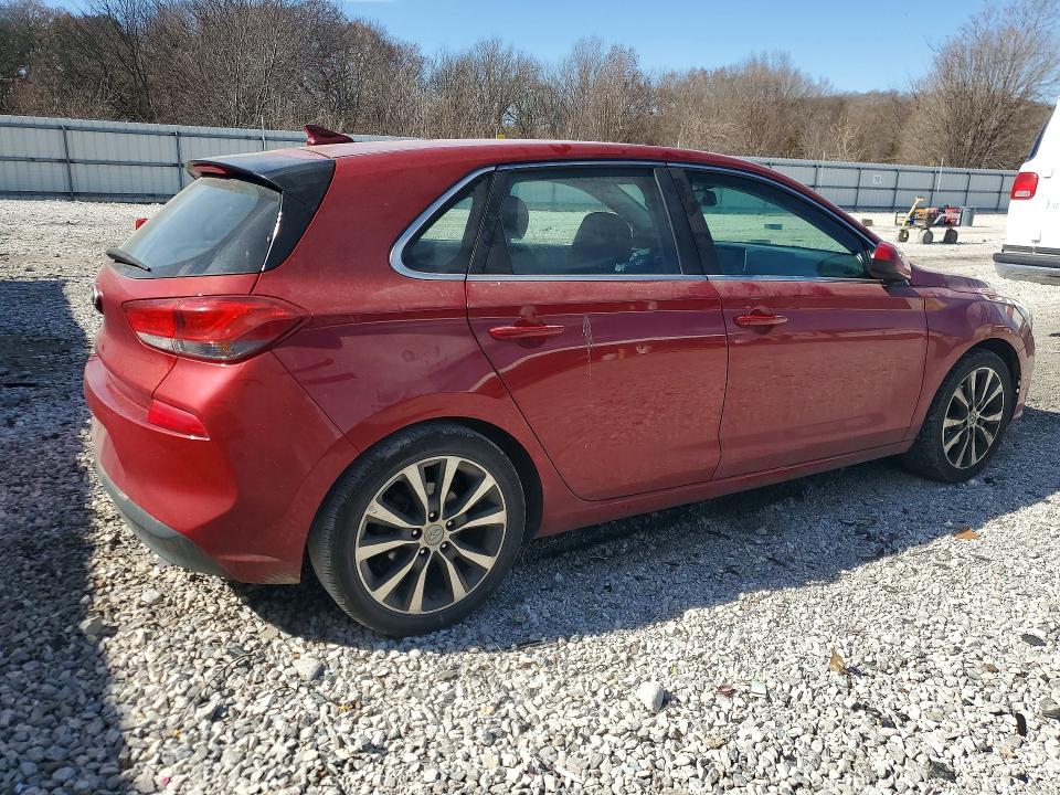 2018 Hyundai Elantra VIN KMHH35LE0JU043810 COPART salvage auction — HAIL, Ar - Cert Of Title-Salvage, sold $2,200 on 2026-07-06 (photo 3)