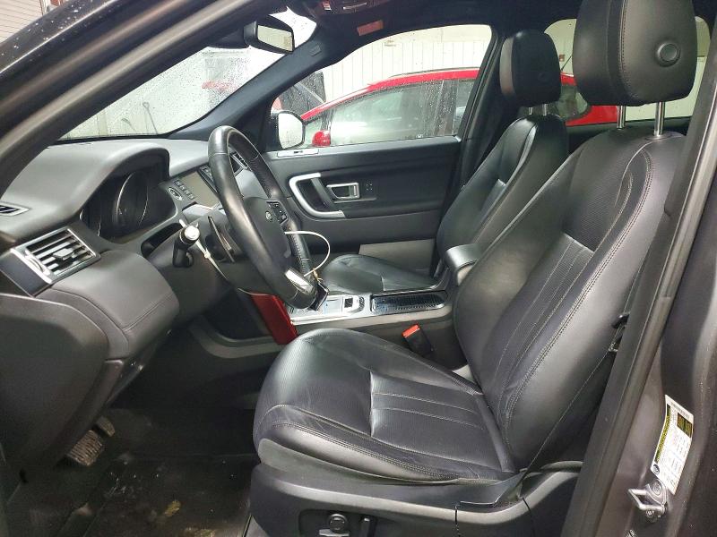 2016 Land rover Discovery sport VIN SALCR2BG9GH593077 COPART salvage auction — FRONT END, Il - Salvage Certificate, sold $2,400 on 2026-07-30 (photo 7)