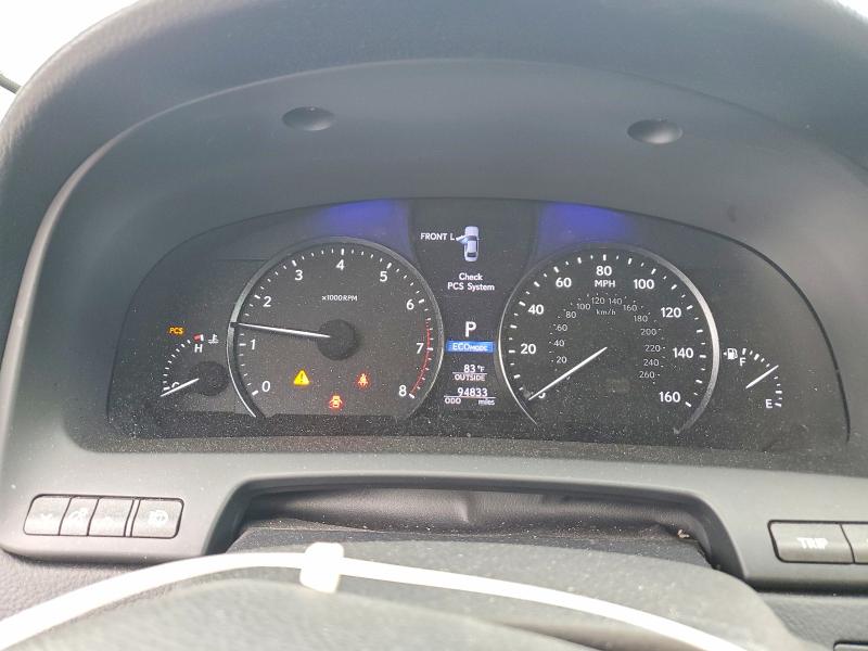2015 Lexus Ls VIN JTHCL5EF2F5024776 COPART salvage auction — FRONT END, Salvage Title, sold $7,100 on 2026-07-29 (photo 9)