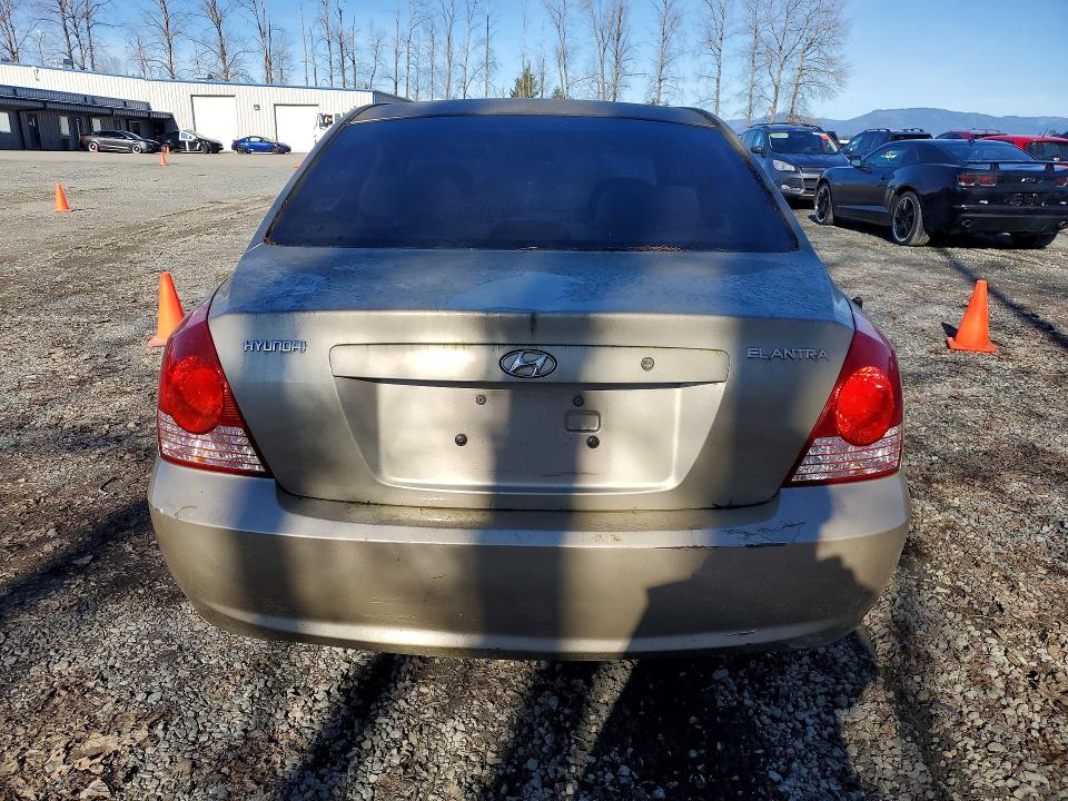 2006 Hyundai Elantra VIN KMHDN46D76U264799 COPART salvage auction — SIDE, WA - VEHICLE CERT OF OWNERSHIP-TITL, sold $250 on 2026-07-27 (photo 6)
