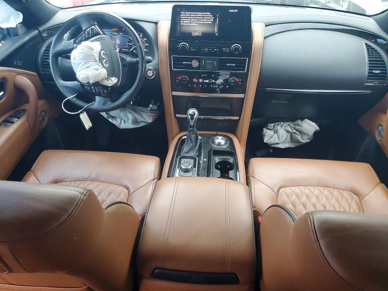 2022 Infiniti Qx80 VIN JN8AZ2BE2N9292997 COPART salvage auction — FRONT END, Tn - Salvage Certificate, sold $18,000 on 2026-07-27 (photo 8)