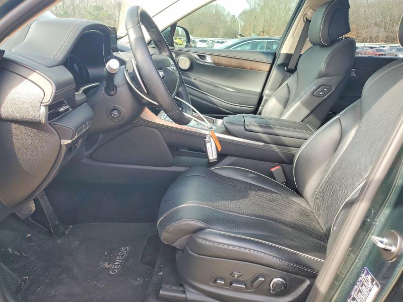 2023 Genesis Gv80 VIN KMUHBDSB2PU123074 COPART salvage auction — FRONT END, Ar - Cert Of Title-Salvage, sold $14,100 on 2026-07-06 (photo 7)