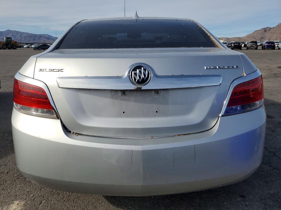 2010 Buick Lacrosse VIN 1G4GB5EG9AF272777 COPART salvage auction — MECHANICAL, NV - SALVAGE TITLE, sold $375 on 2026-07-29 (photo 6)
