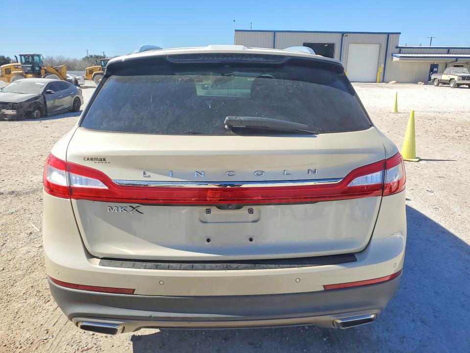 2018 Lincoln Mkx VIN 2LMPJ6JR5JBL20684 COPART salvage auction — FRONT END, TX - SALVAGE VEHICLE TITLE, sold $1,300 on 2026-07-09 (photo 6)