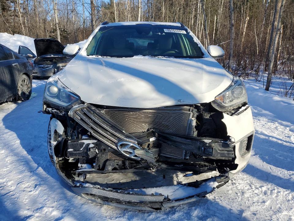 2019 Hyundai Santa fe VIN KM8SNDHF0KU304902 COPART salvage auction — FRONT END, Salvage Title, sold $5,000 on 2026-07-14 (photo 5)