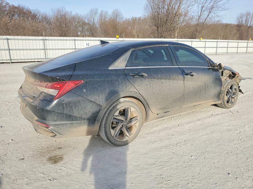 2021 Hyundai Elantra VIN KMHLP4AG3MU172125 COPART salvage auction — FRONT END, Ok - Cert Of Title-Salvage, sold $4,100 on 2026-07-08 (photo 3)