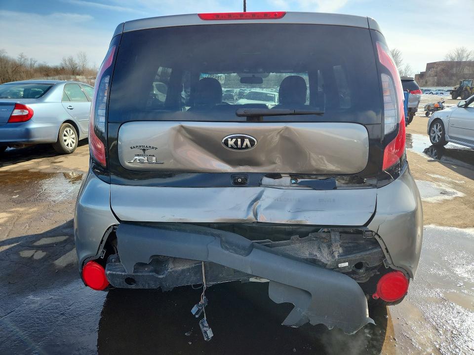 2015 Kia Soul VIN KNDJP3A50F7198087 COPART salvage auction — REAR END, Az - Cert Of Title - Salvage, sold $675 on 2026-07-31 (photo 6)