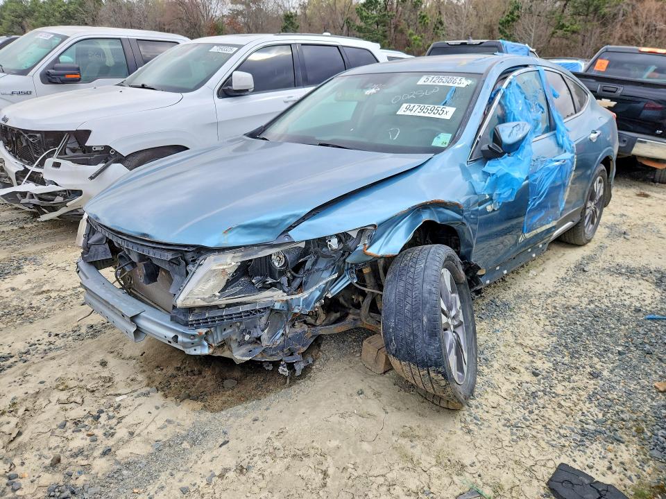2014 Honda Crosstour VIN 5J6TF1H50EL002560 COPART salvage auction — FRONT END, La - Permit To Sell, sold $550 on 2026-07-09 (photo 1)
