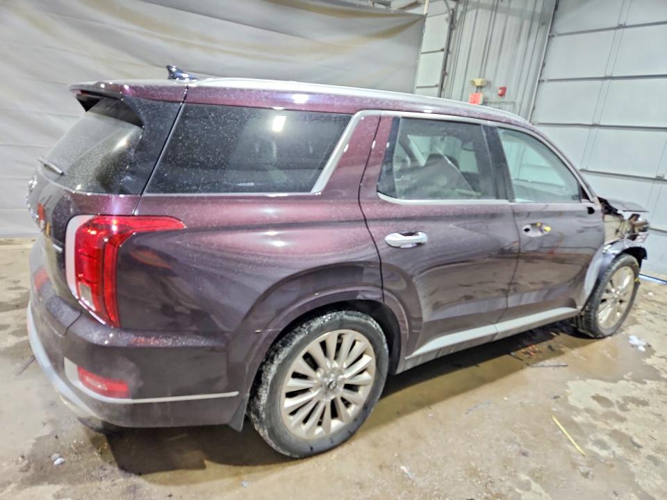 2020 Hyundai Palisade VIN KM8R5DHE1LU148280 COPART salvage auction — FRONT END, Nh - Cert Of Title-Salvage, sold $7,000 on 2026-07-16 (photo 3)