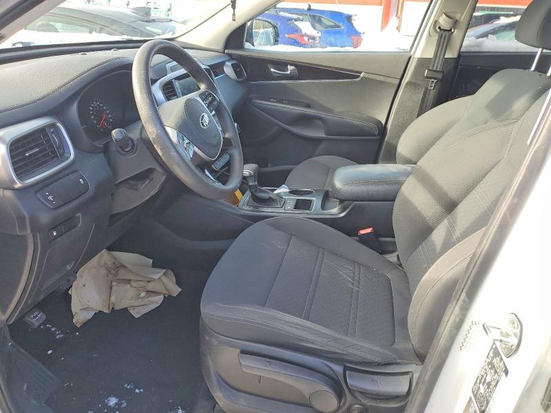 2020 Kia Sorento VIN 5XYPGDA38LG665981 COPART salvage auction — FRONT END, Qc - Gravement Accidente, sold $1,150 on 2026-07-28 (photo 7)