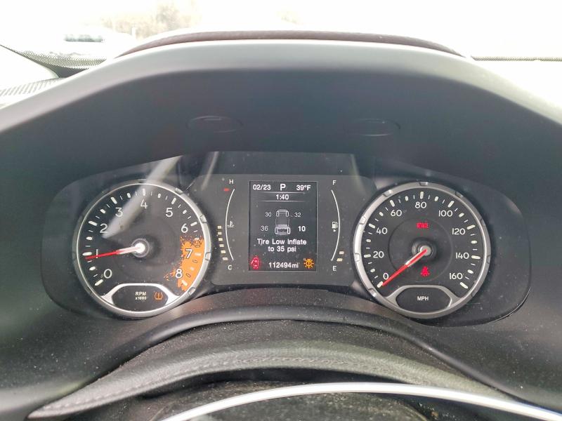 2015 Jeep Renegade VIN ZACCJBBT0FPB75924 COPART salvage auction — REAR END, Md - Cert Of Salvage > 75% Damage, sold $950 on 2026-07-02 (photo 9)