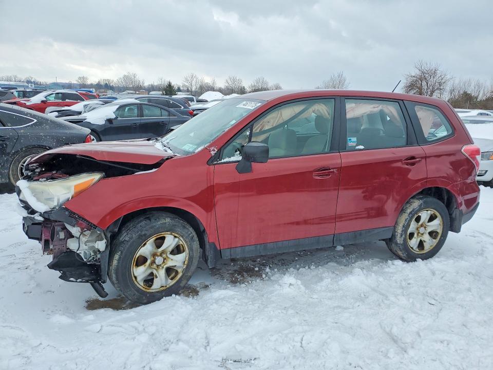 2014 Subaru Forester VIN JF2SJAAC5EH512061 COPART salvage auction — UNDERCARRIAGE, Ny - Mv-907A Salvage Certificate, sold $1,400 on 2026-07-20 (photo 1)