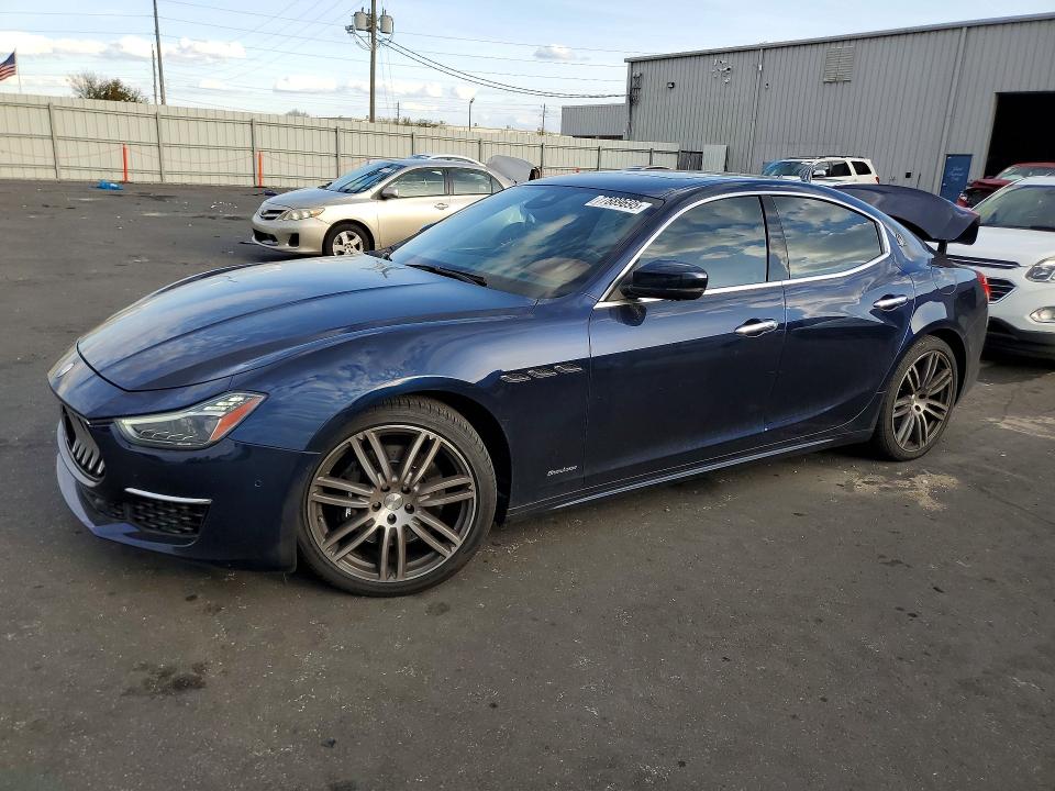 2019 Maserati Ghibli VIN ZAM57YSL3K1319232 COPART salvage auction — REAR END, FL - CERT OF TITLE SLVG REBUILDABLE, sold $8,500 on 2026-07-06 (photo 1)