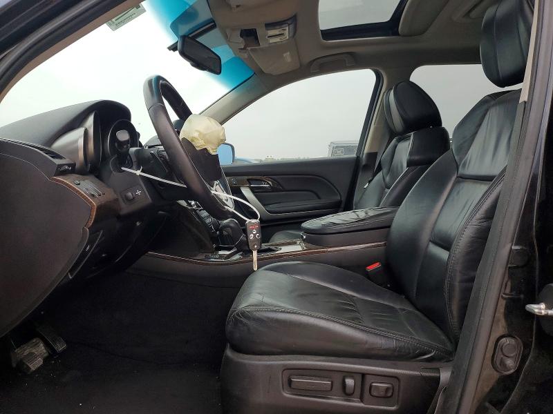 2011 Acura Mdx VIN 2HNYD2H45BH504675 COPART salvage auction — FRONT END, TX - SALVAGE VEHICLE TITLE (P), sold $725 on 2026-07-17 (photo 7)
