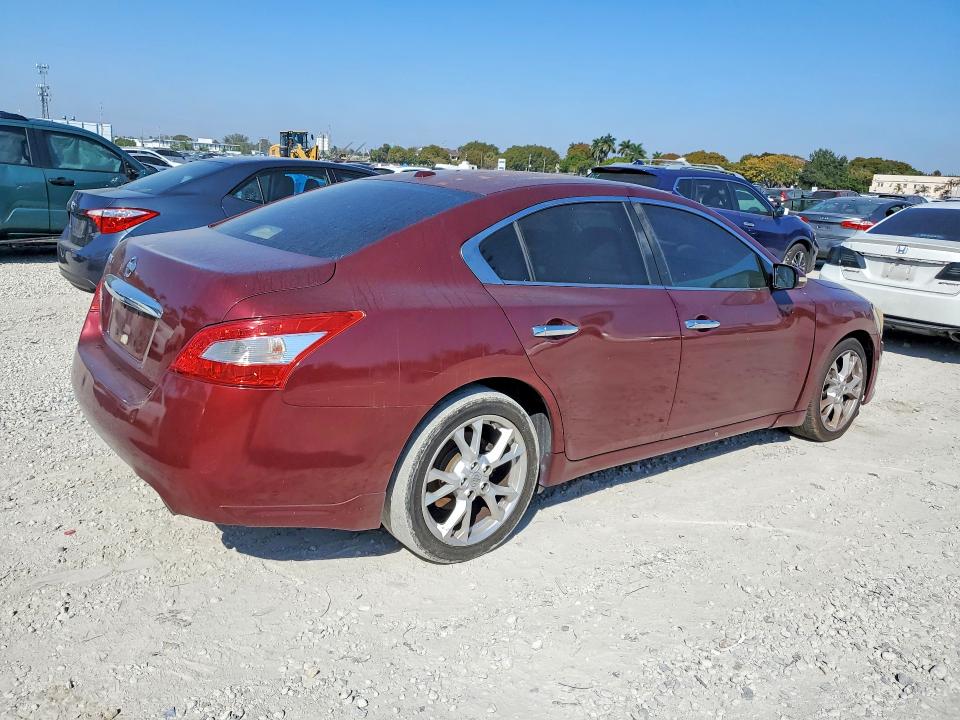 2010 Nissan Maxima VIN 1N4AA5AP6AC851557 COPART salvage auction — MECHANICAL, FL - CERTIFICATE OF TITLE, sold $275 on 2026-07-02 (photo 3)