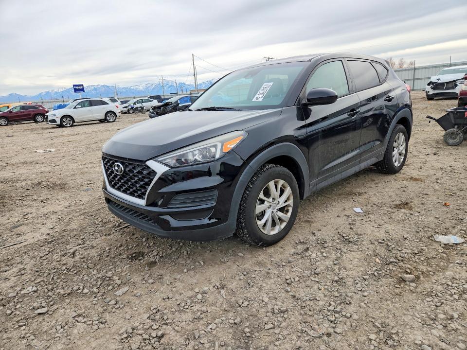 2019 Hyundai Tucson VIN KM8J2CA47KU062164 COPART salvage auction — FRONT END, Ut - Salvage Certificate, sold $150 on 2026-07-07 (photo 1)