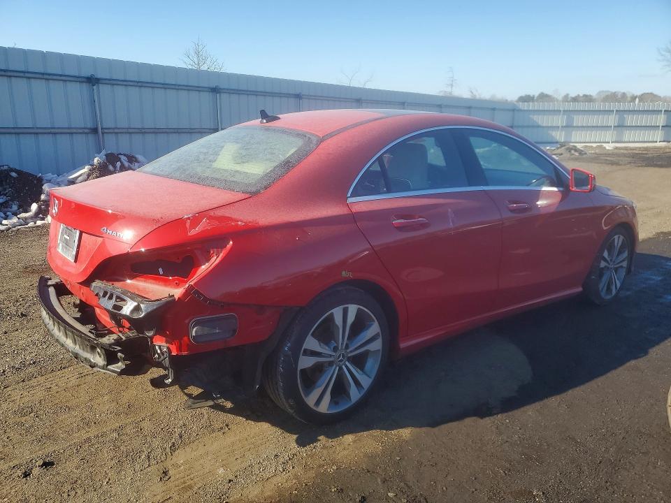 2019 Mercedes-benz Cla-klasse VIN WDDSJ4GB3KN724832 COPART salvage auction — REAR END, Md - Cert Of Salvage < 75% Damage, sold $525 on 2026-07-24 (photo 3)
