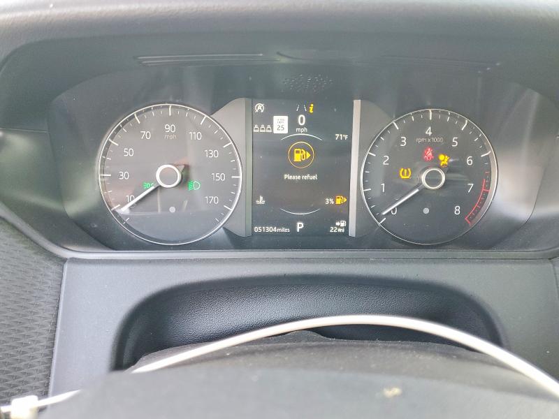 2020 Land rover RANGE ROVER VIN SALYK2EXXLA243787 COPART salvage auction — SIDE, Ca - Salvage Certificate, sold $10,200 on 2026-07-06 (photo 9)