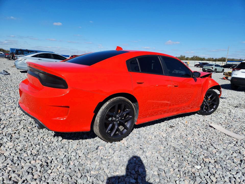 2021 Dodge Charger VIN 2C3CDXCT2MH588599 COPART salvage auction — FRONT END, Fl - Certificate Of Destruction, sold $6,400 on 2026-07-09 (photo 3)