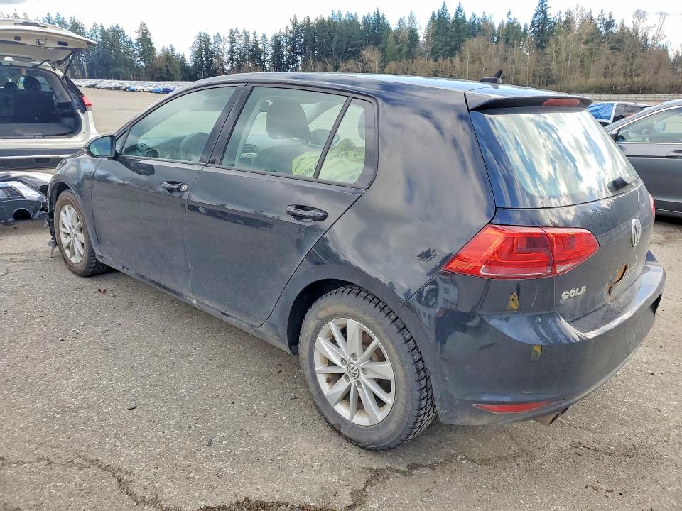 2015 Volkswagen Golf VIN 3VW217AU3FM094667 COPART salvage auction — FRONT END, Salvage Title, sold $300 on 2026-07-20 (photo 2)