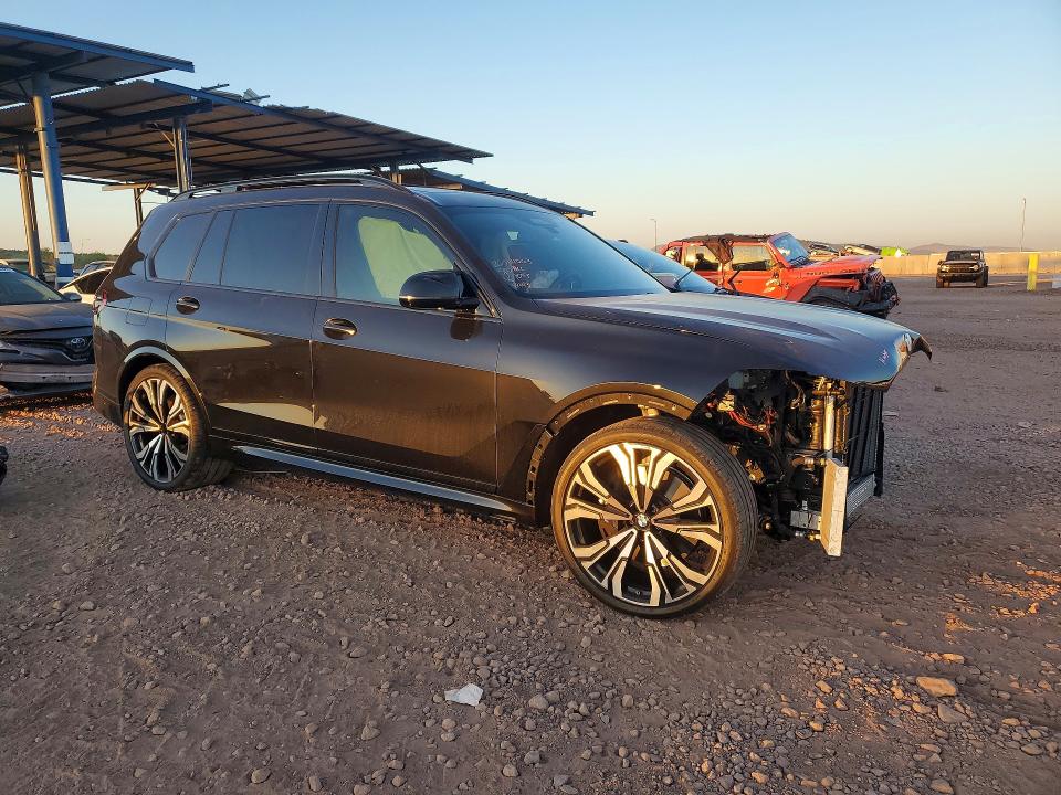 2024 BMW X7 VIN 5UX33EM04R9V48943 COPART salvage auction — FRONT END, AZ - CERT OF TITLE - SALVAGE, sold $42,000 on 2026-07-14 (photo 4)