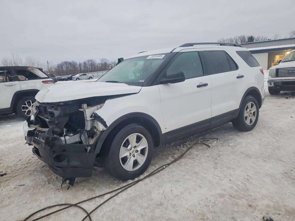 2013 Ford Explorer VIN 1FM5K7B97DGB76900 COPART salvage auction — FRONT END, MI - CERTIFICATE OF TITLE, sold $550 on 2026-07-02 (photo 1)