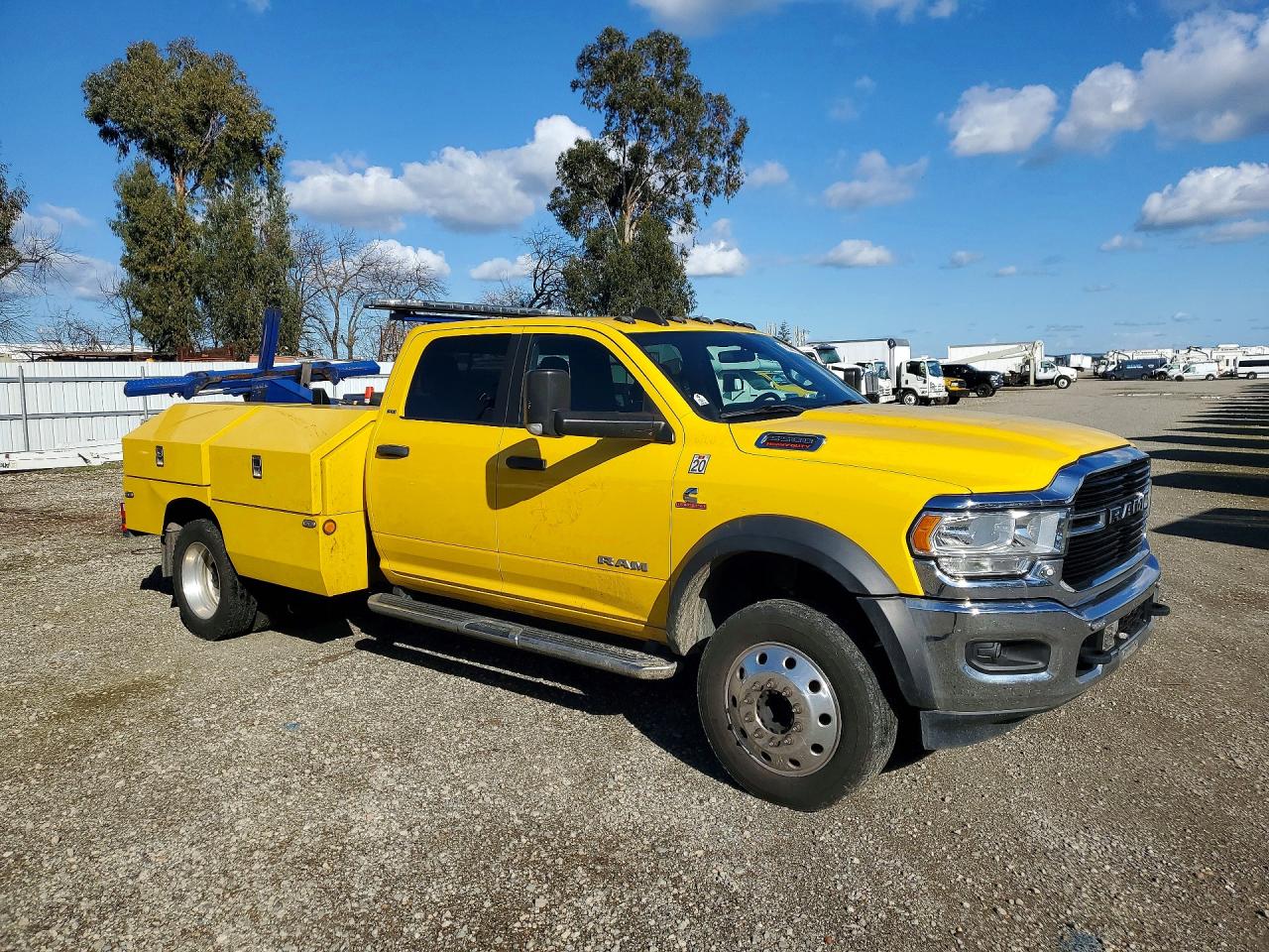 2021 Ram 5500 VIN 3C7WRMEL3MG625507 COPART salvage auction — Minor Dent/Scratches, CA - DIS/DLR/EXP ONLY CLEAN TITLE (P), sold $32,500 on 2026-03-19 (photo 4)