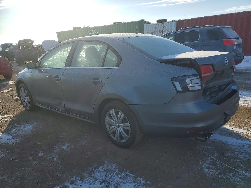 2017 Volkswagen Jetta VIN 3VW2B7AJ5HM413069 COPART salvage auction — REAR END, Il - Salvage Certificate, sold $1,800 on 2026-07-09 (photo 2)