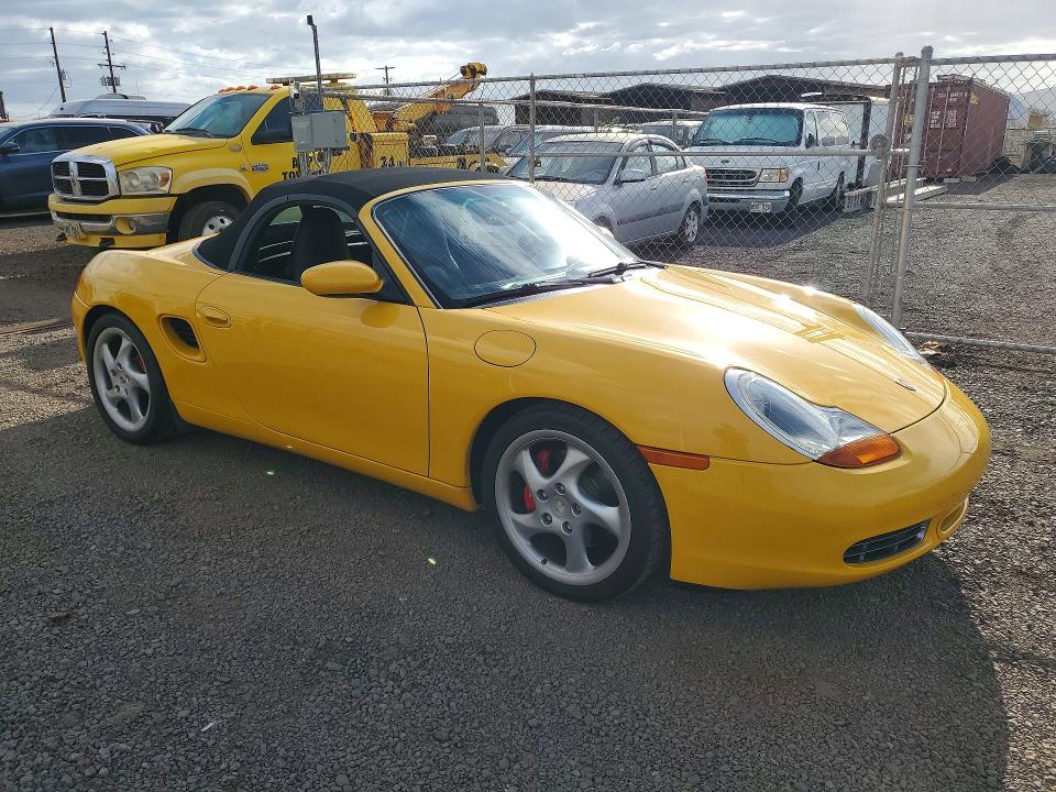 2000 Porsche Boxster VIN WP0CB2984YU661594 COPART salvage auction — SIDE, Hi - Certificate Of Salvage, sold $4,250 on 2026-08-17 (photo 4)